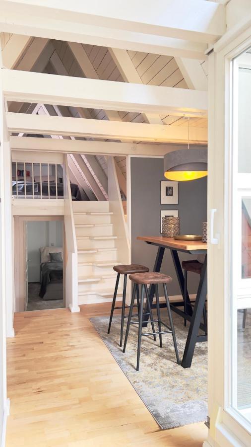 Gemuetliche Maisonettewohnung Mit Dachterrasse Am Schloss Oldenburg Exterior foto