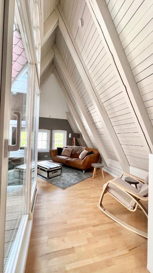 Gemuetliche Maisonettewohnung Mit Dachterrasse Am Schloss Oldenburg Exterior foto