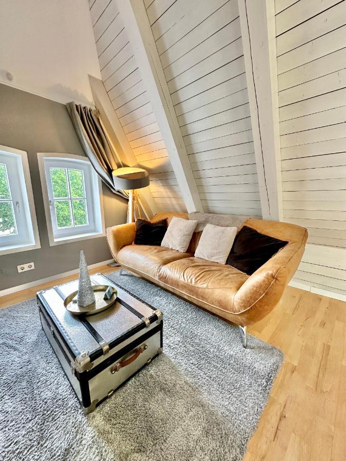 Gemuetliche Maisonettewohnung Mit Dachterrasse Am Schloss Oldenburg Exterior foto